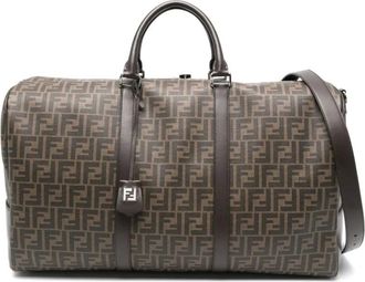 Fendi Weekend Bags, male, Brown, Size: ONE SIZE Boston Grande
