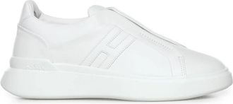 Hogan H580 Slip-on Sneakers - Heren - Sneakers - Wit - 44 EU - Leer - Schoenen