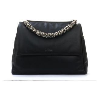 Orciani Tassen, Dames, Zwart, ONE Size, Zwarte Nappa Leren XL Tas