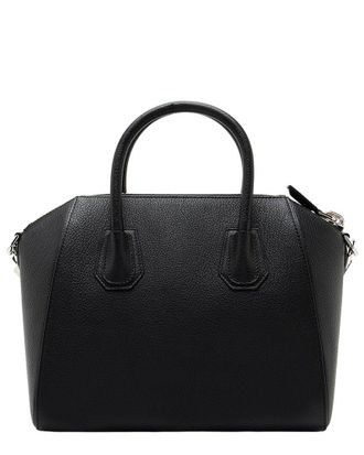 Givenchy Black Goatskin Sugar Antigona Small Satchel (Authentic Pre-Loved)