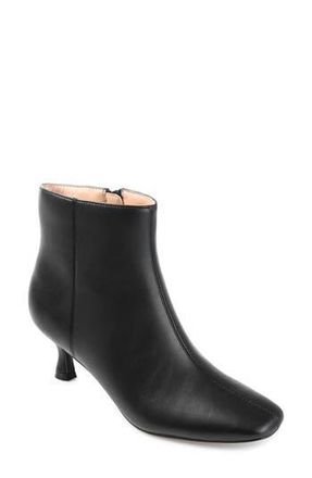 Journee Collection Kelssa Bootie in Black at Nordstrom Rack, Size 7.5