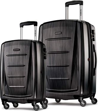 Samsonite Winfield 2 (20/28) 2-Piece Set Hardside Expandable Luggage with Spinner Wheels in Brushed Anthracite at Nordstrom