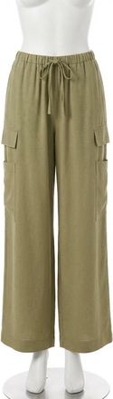 Z Supply Renegade Wide Leg Cargo Pant In Meadow