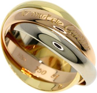 Cartier Yellow Gold (18K) Pink Gold (18K) White Gold (18K) Band Ring (Pre-Owned)