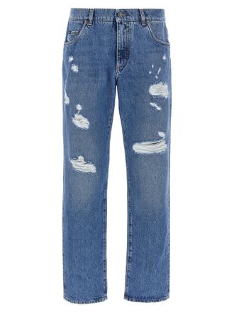 Dolce & Gabbana zerstörten Jeans