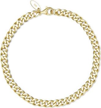 Lafonn Large Cleo Cuban Bracelet in Gold at Nordstrom, Size 8