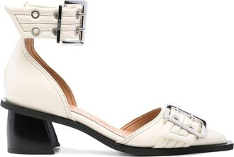 Ganni White sandals