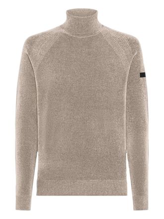 Roberto Ricci Design high-neck patch-pocket sweater - men - Fabric - 46 - Neutrals