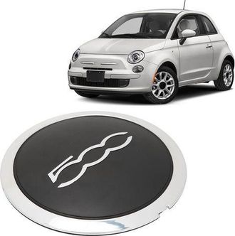 OEM Embellecedor De Rueda Cromado 68078419ac Fiat 500 - Negro