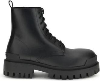 Balenciaga 49mm Veterlaarzen - Heren - Veterlaarzen - Zwart - 41 EU - Schoenen