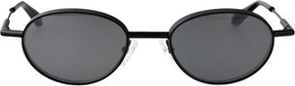 Alexander McQueen Am0523S Zonnebril - unisex - Accessoires - Zwart - Maat: 50 MM