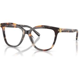 Tory Burch 54mm Cat Eye optical glasses in Tortoise at Nordstrom