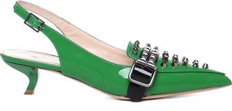 Alchimia Patent Leather Slingback