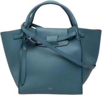 Celine Pre-owned Handbags, female, Blue, Size: ONE SIZE Pre-owned Vintage Handbag