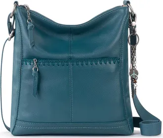 The Sak Lucia Crossbody Leather Bag in Deep Teal at Nordstrom