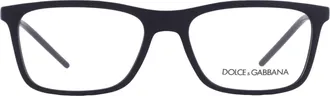 Dolce & Gabbana Demo Rectangular Mens Eyeglasses DG5044 2525 53