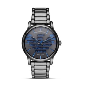 Emporio Armani Heren, Accessoires, Grijs, Maat: ONE Size