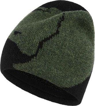 Fj&auml;llr&auml;ven Bergtagen Jacquard Beanie M&uuml;tze - Unisex | oliv
