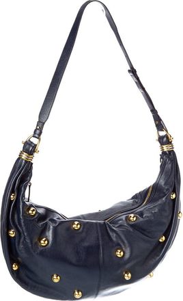 Chlo&eacute; Logo Leather Shoulder Bag