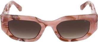 Philipp Plein Sunglasses Philipp Plein Spp066 M 06 Z8 Rosa Opalino+Rosa Marmorizzato /21/135