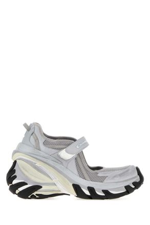 Balenciaga Grey Logo Track Sneakers
