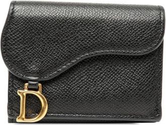 Dior Pre-owned Wallets, female, Black, Size: ONE SIZE Pre-owned Vintage Wallet