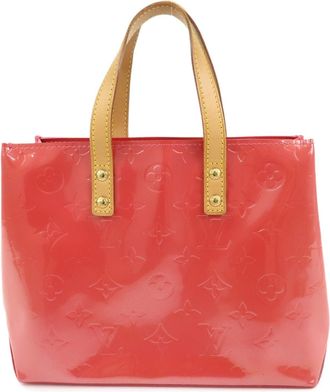 Louis Vuitton Reade Monogram Vernis Pink Patent_Leather Handbag (Pre-Owned)