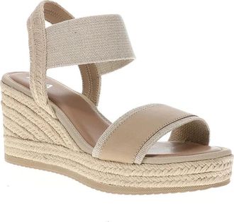 Mia Bayle Sandals Womens Beige Ankle Strap Wedge Heel Espadrille RHS8793