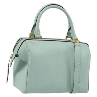 Celine Pre-owned Mini Bags, female, Blue, Size: ONE SIZE Pre-owned Vintage Mini Hand Bag