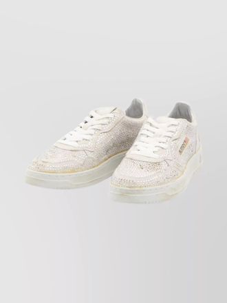 Autry rhinestone low top sneakers
