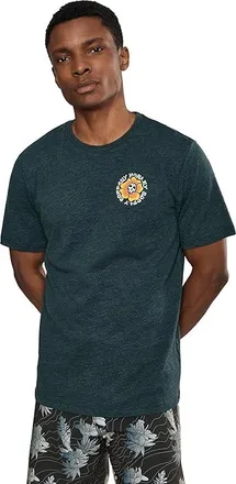 Hurley Dead Shred Slub Short Sleeve Mens T Shirt Destroyer : 2XL, Cotton/Polyester