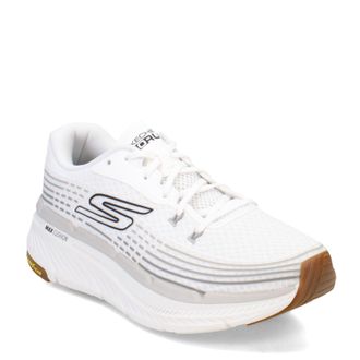 Skechers Mens Max Cushioning Premier 2.0 Vivid 2.0 Sneaker, White Textile/Synthetic, 10.5 UK