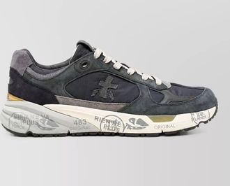 Premiata leather low-top sneakers
