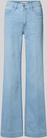 M.A.C Wide Fit Jeans mit 5-Pocket-Design in Hellblau, Gr&ouml;&szlig;e 32/32