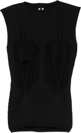 Rick Owens Distressed-effect Vest