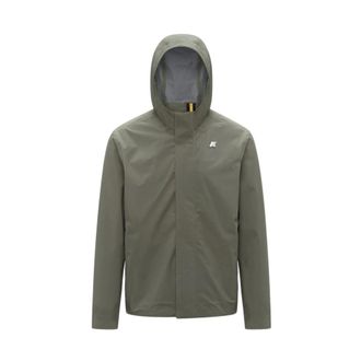 K-Way Jacko Stretch 2L - male - K-Way - Rain Jackets - Green - 2XL - Jackets