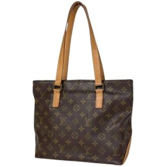 Louis Vuitton Pre-owned Tote Bags, female, Brown, Size: ONE SIZE Pre-owned Cabas Piano Tote Bag