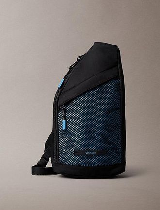 Calvin Klein Bolso Sling Con Malla Frontal