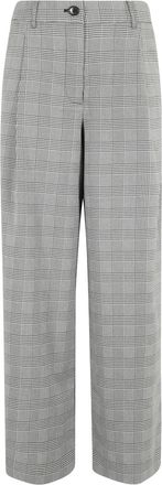 Essentiel plaid tailored trousers - Grey