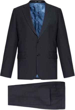Paul Smith Wollen Pak - Heren - Business pakken - Blauw - XL - Wol - Kostuums