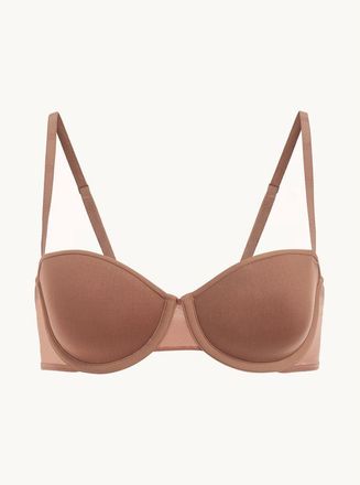 Wolford Sheer Opaque Bandeau Bra