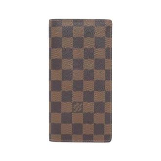 Louis Vuitton Pre-owned Wallets, unisex, Brown, Size: ONE SIZE Pre-owned Long wallet (bi-fold)