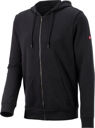 Strauss Full-Zip Hoodie e.s.iconic in Black at Nordstrom, Size Xxx-Large