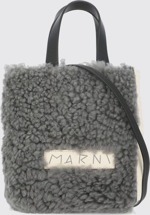 Marni Borsa Museo Furry Mini Marni in shearling