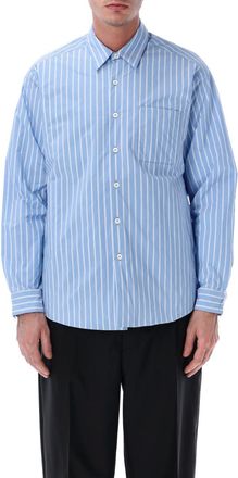 Prada Light Blue Stripes Shirt