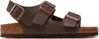 Birkenstock Milano Sandalen - Heren - Sandalen - Bruin - 46 EU - Su&egrave;de - Schoenen