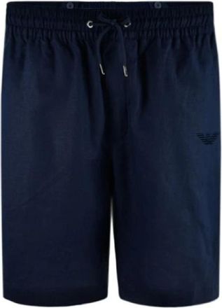 Emporio Armani Bermuda - Heren - Korte broeken - Blauw - Maat: S