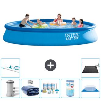 Intex Piscina Easy Set Redonda - 457x84 Cm - 8-piezas S41204