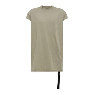Rick Owens Tops, Heren, Beige, 2Xl, Katoen, T-shirt met decoratieve band