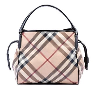 Burberry Pre-owned Burberry Supernova Check Coated Canvas Bilmore Tote Ladies BY31V4D9AZMMXQ99